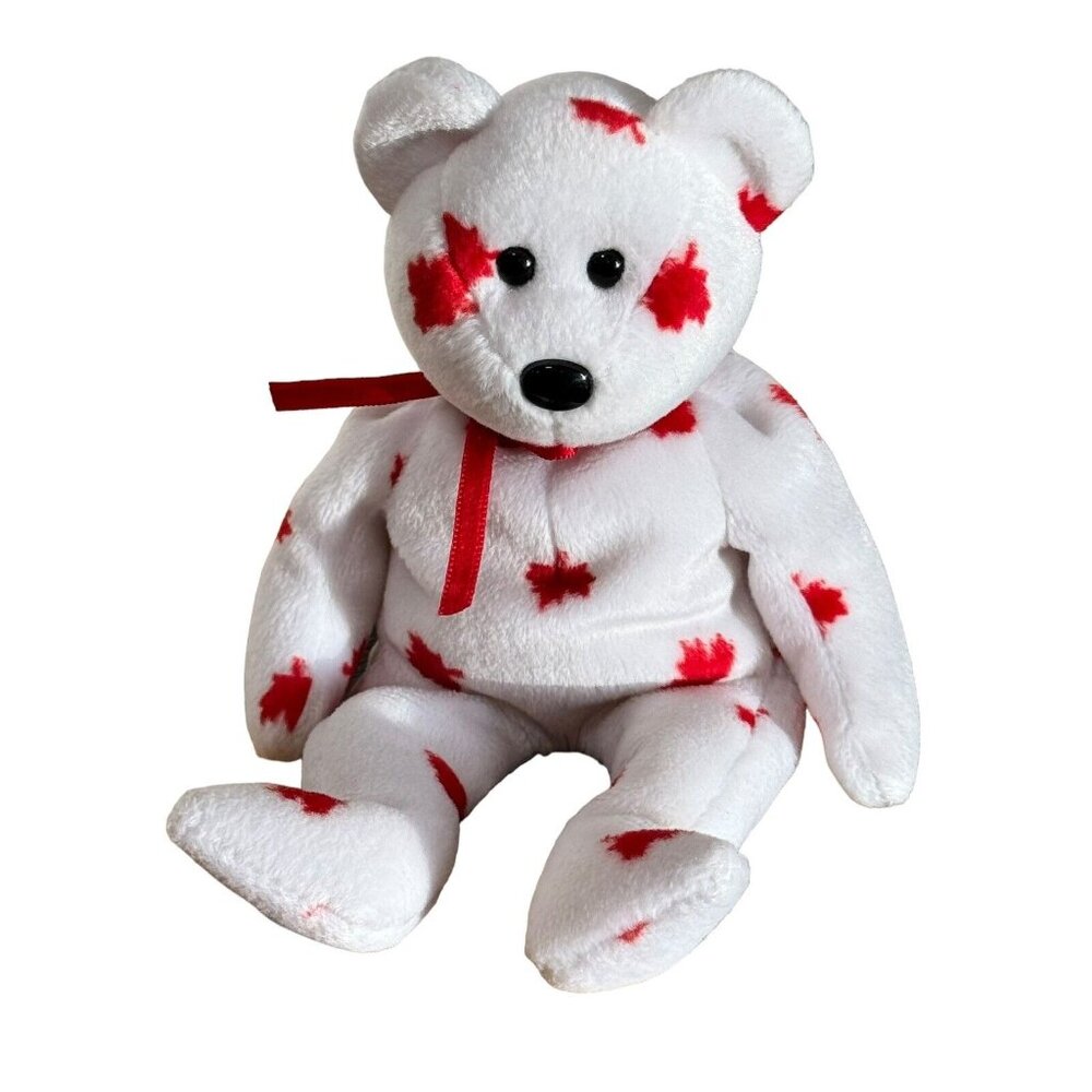 TY Beanie Baby CHINOOK the Bear Great Used‎ Condition Two Toosh Tags No Hang Tag